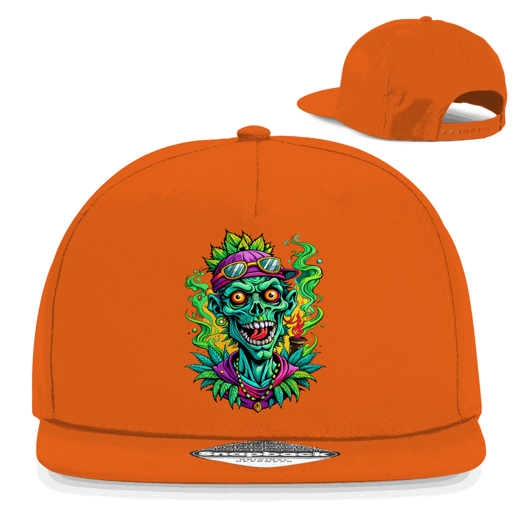 Snapback Rapper Cap - Weed Zombie | Division420®