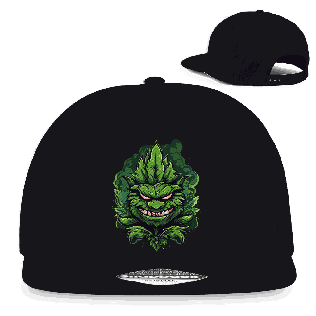 Snapback Rapper Cap - Crazy Plant | Division420®