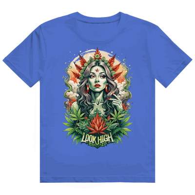 Heavy Cotton T-Shirt - Look High Girl | Division420®