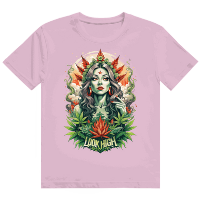 Heavy Cotton T-Shirt - Look High Girl | Division420®