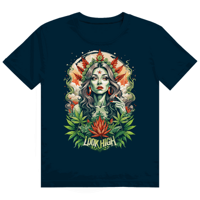 Heavy Cotton T-Shirt - Look High Girl | Division420®