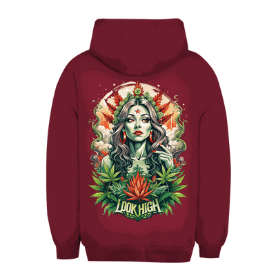 Unisex Oversize Hoodie - Look High Girl | Division420®