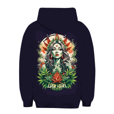 Unisex Oversize Hoodie - Look High Girl | Division420®