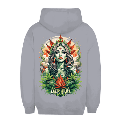 Unisex Oversize Hoodie - Look High Girl | Division420®