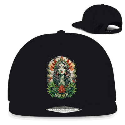 Snapback Rapper Cap - Look High Girl | Division420®