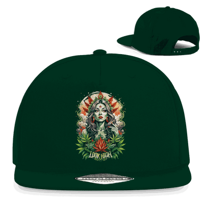 Snapback Rapper Cap - Look High Girl | Division420®