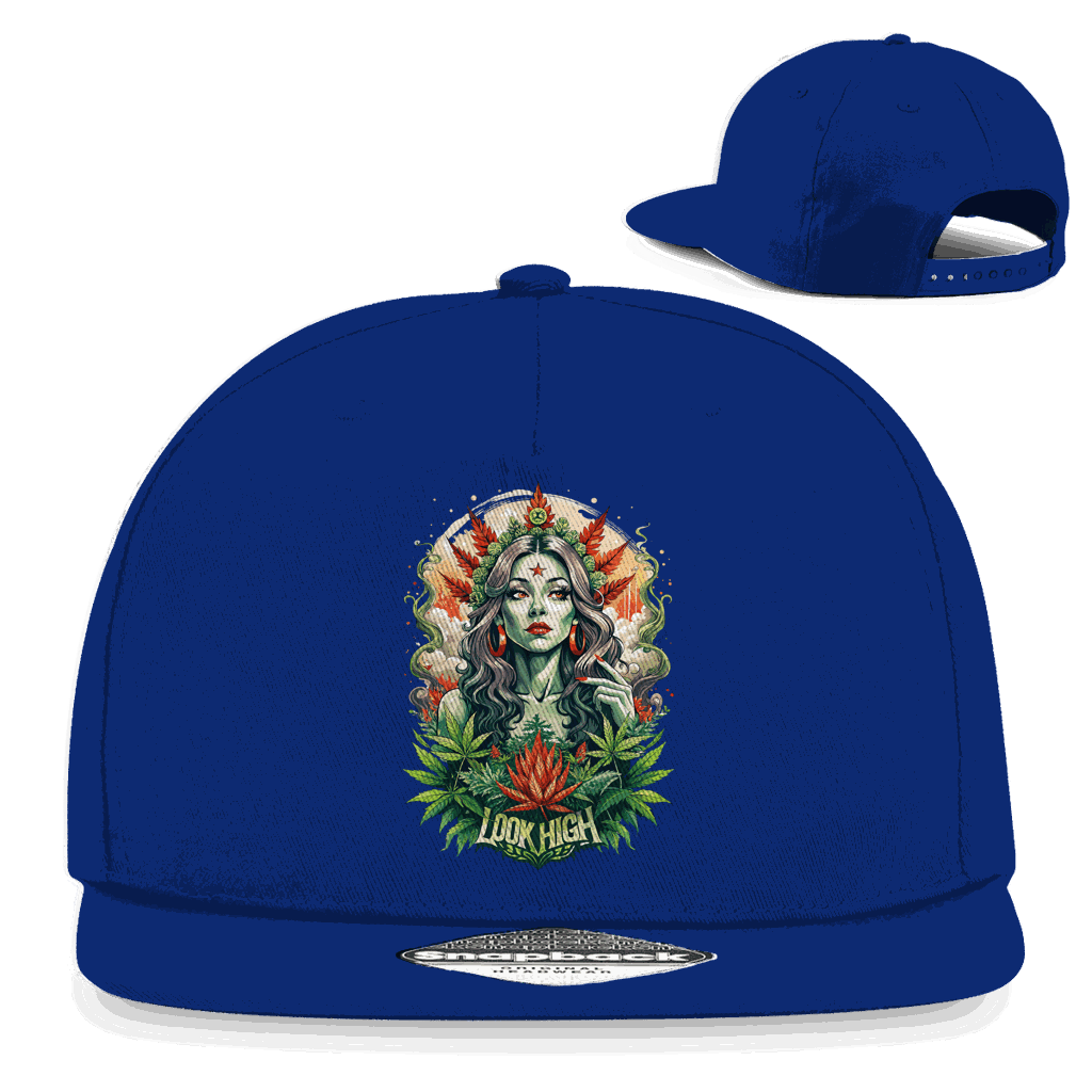 Snapback Rapper Cap - Look High Girl | Division420®