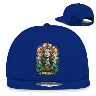 Snapback Rapper Cap - Look High Girl | Division420®