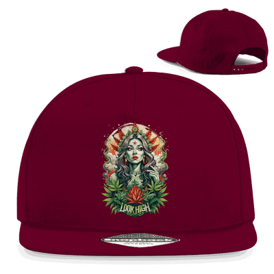 Snapback Rapper Cap - Look High Girl | Division420®