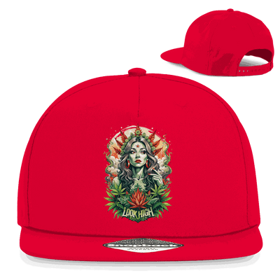 Snapback Rapper Cap - Look High Girl | Division420®