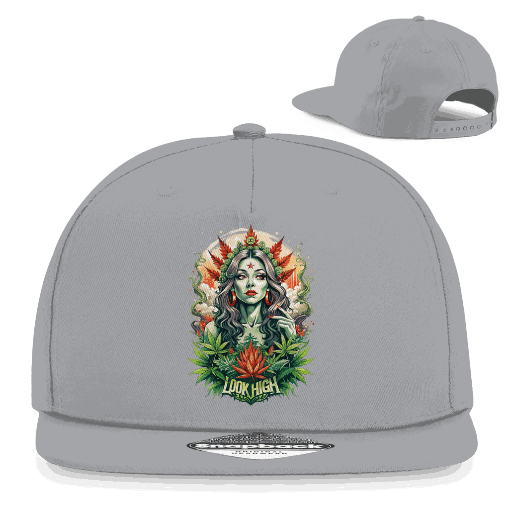 Snapback Rapper Cap - Look High Girl | Division420®