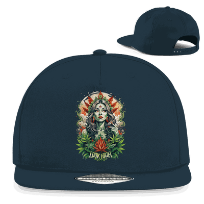 Snapback Rapper Cap - Look High Girl | Division420®
