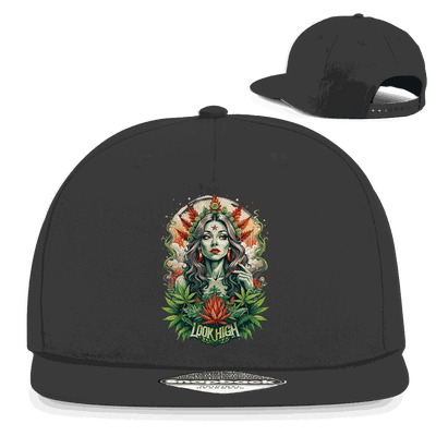 Snapback Rapper Cap - Look High Girl | Division420®