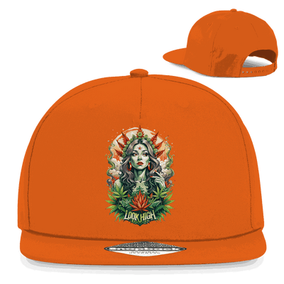 Snapback Rapper Cap - Look High Girl | Division420®