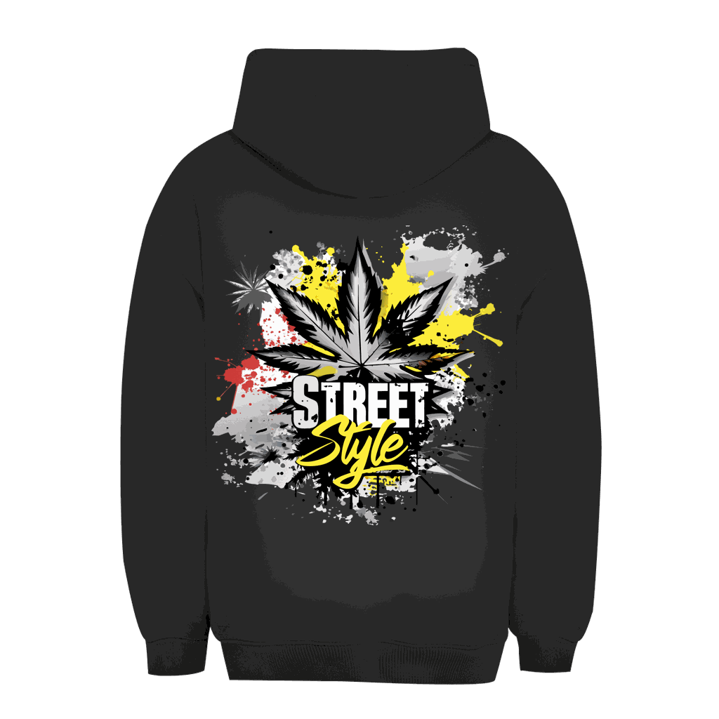 Size chart for unisex oversize hoodie by Division420