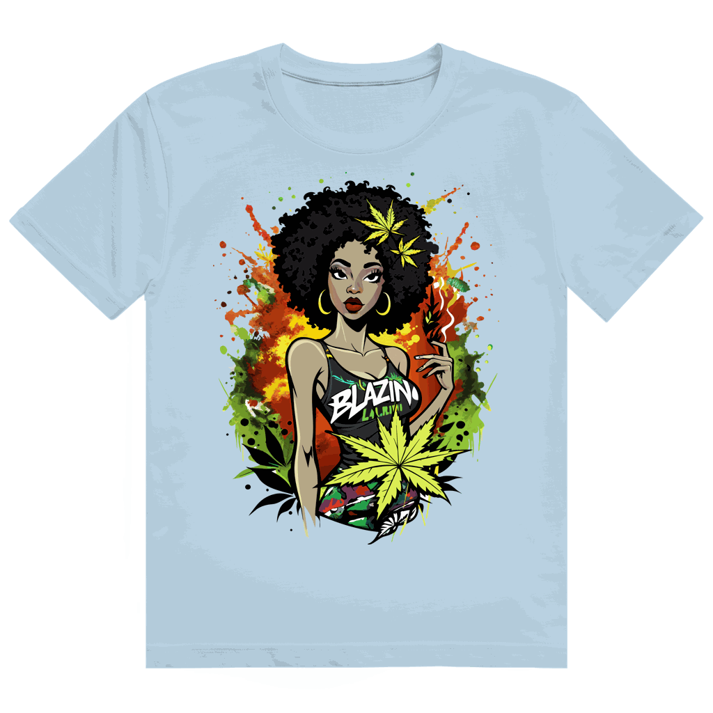 Heavy Cotton T-Shirt - Blazing Girl | Division420®
