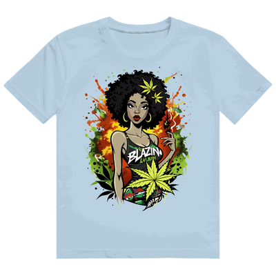 Heavy Cotton T-Shirt - Blazing Girl | Division420®
