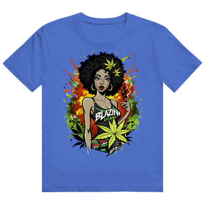 Heavy Cotton T-Shirt - Blazing Girl | Division420®