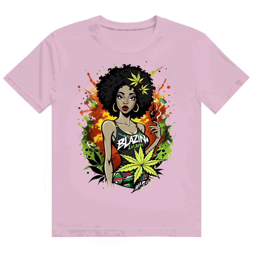 Heavy Cotton T-Shirt - Blazing Girl | Division420®