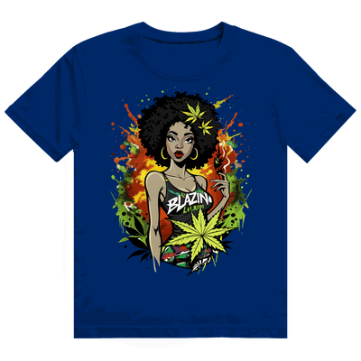 Heavy Cotton T-Shirt - Blazing Girl | Division420®