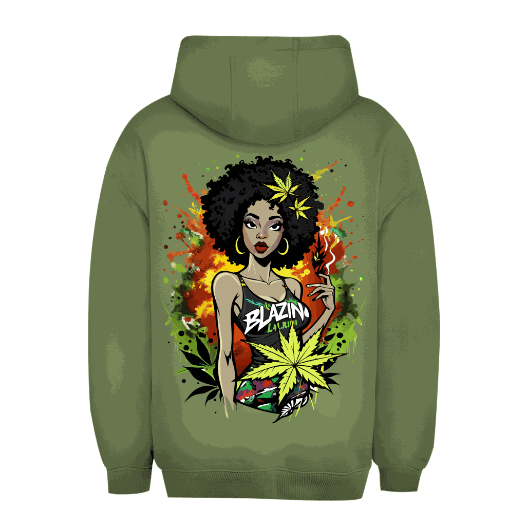 Unisex Oversize Hoodie - Blazing Girl | Division420®