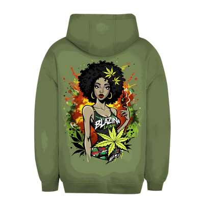 Unisex Oversize Hoodie - Blazing Girl | Division420®