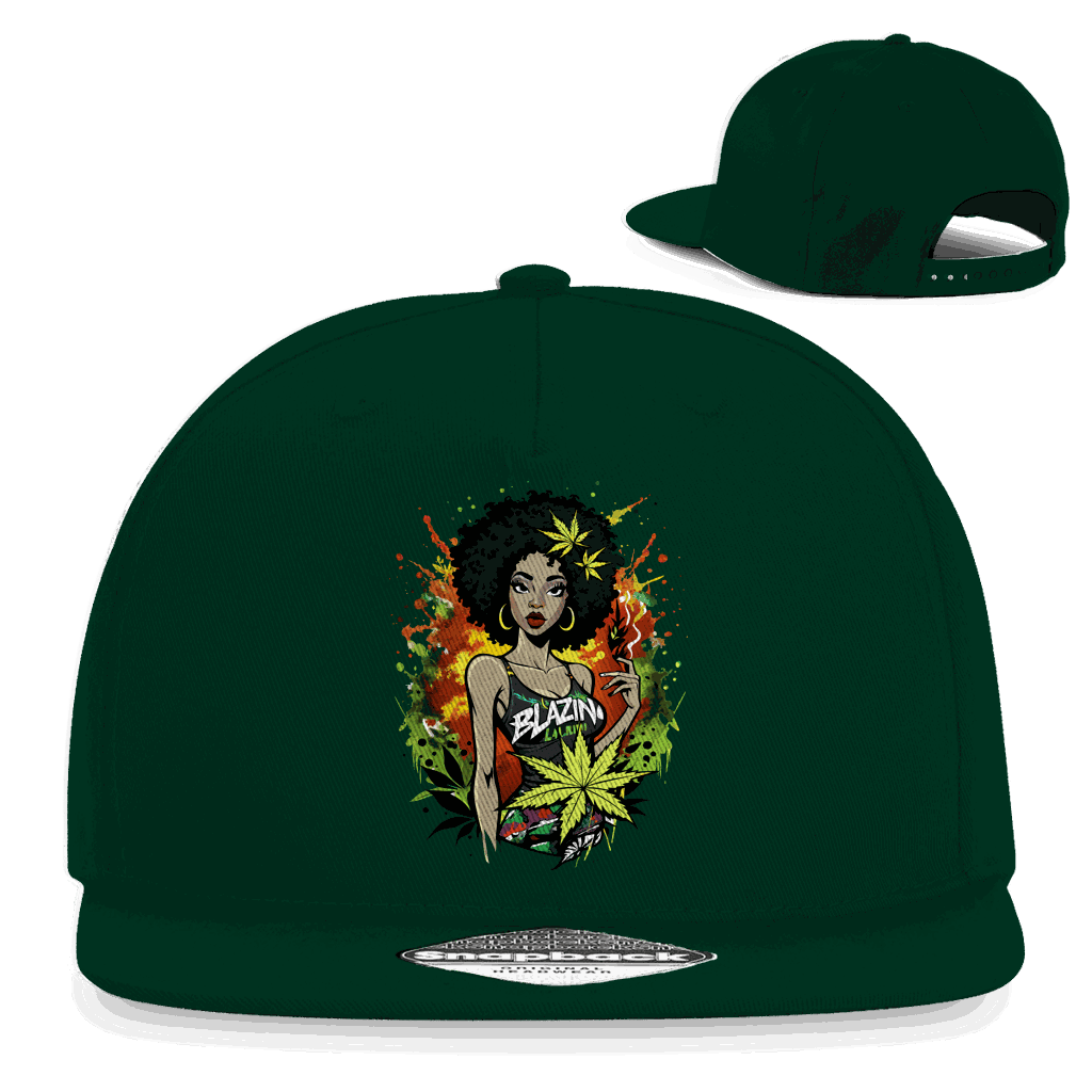 Snapback Rapper Cap - Blazing Girl | Division420®