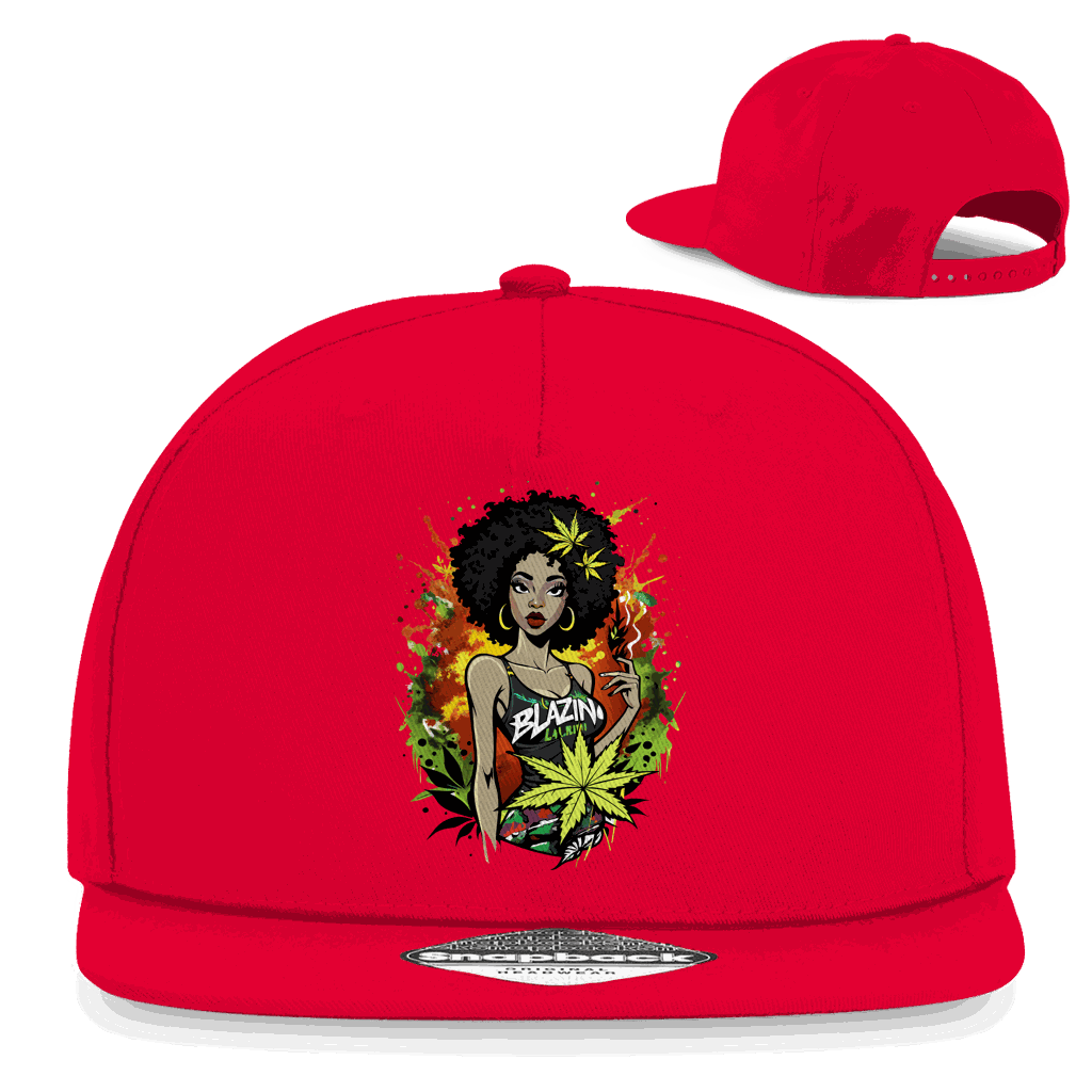 Snapback Rapper Cap - Blazing Girl | Division420®