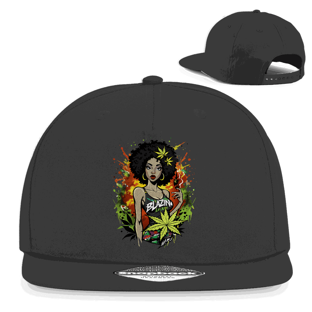 Snapback Rapper Cap - Blazing Girl | Division420®