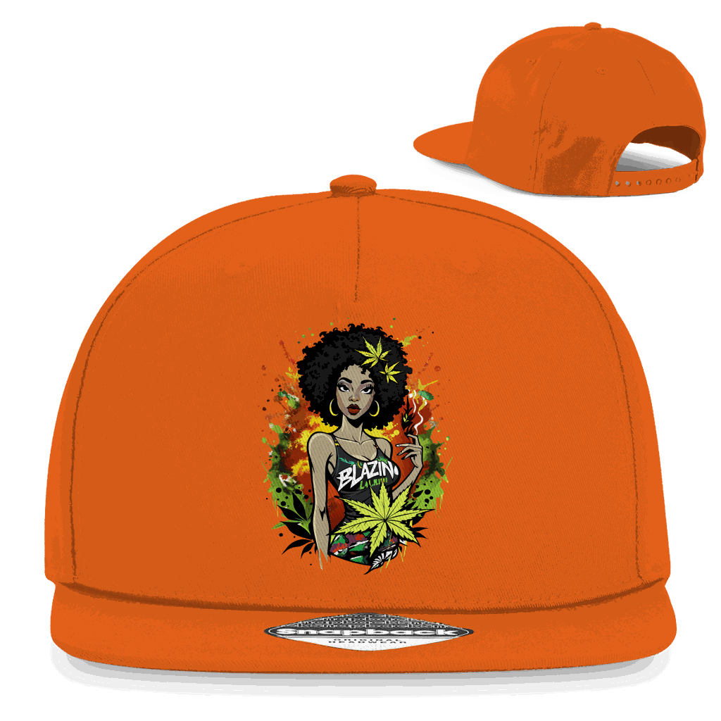 Snapback Rapper Cap - Blazing Girl | Division420®