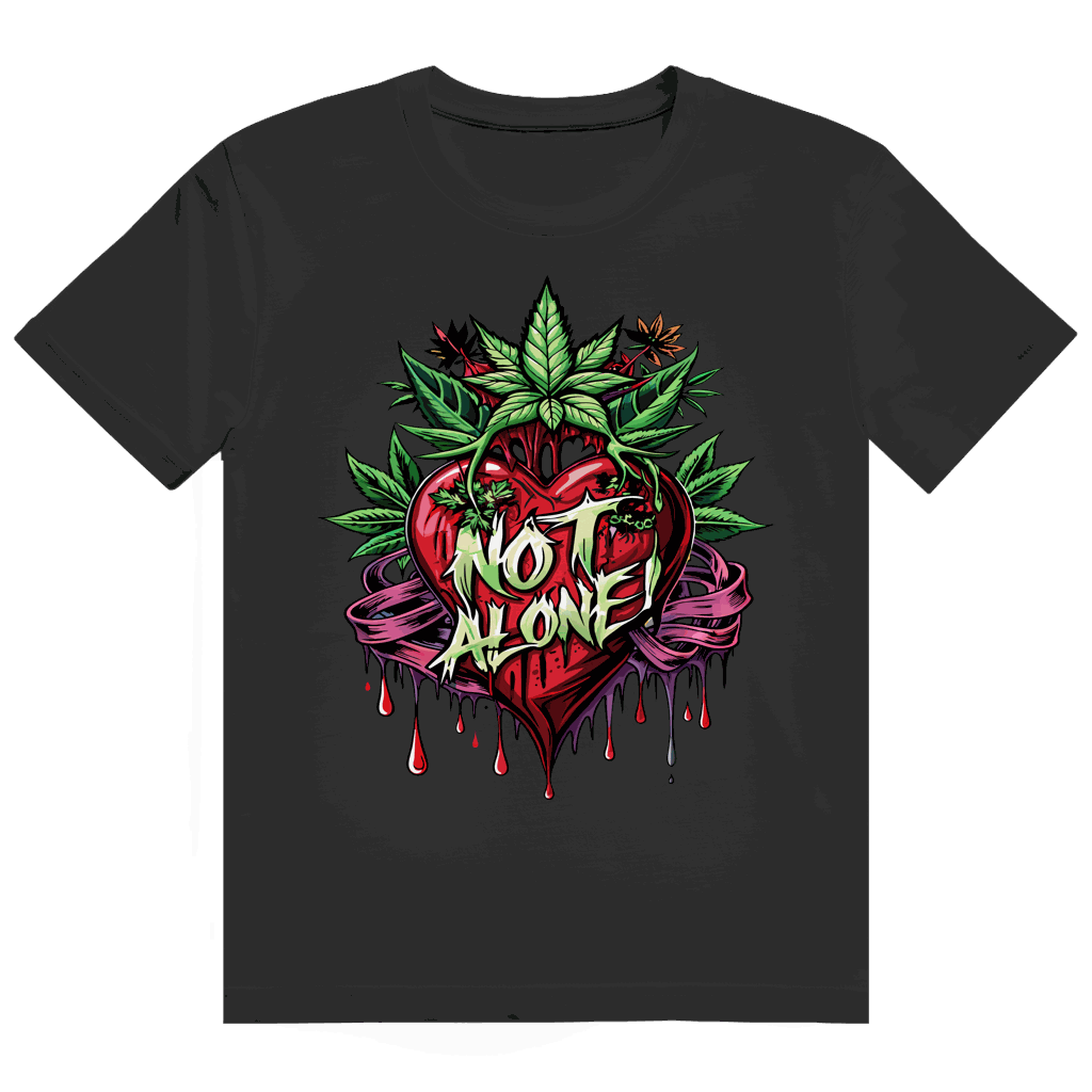 Heavy Cotton T-Shirt - Not Alone | Division420®