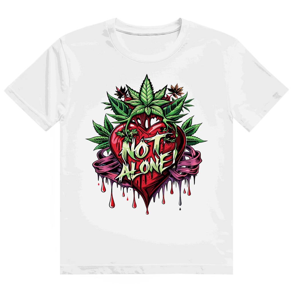 Heavy Cotton T-Shirt - Not Alone | Division420®