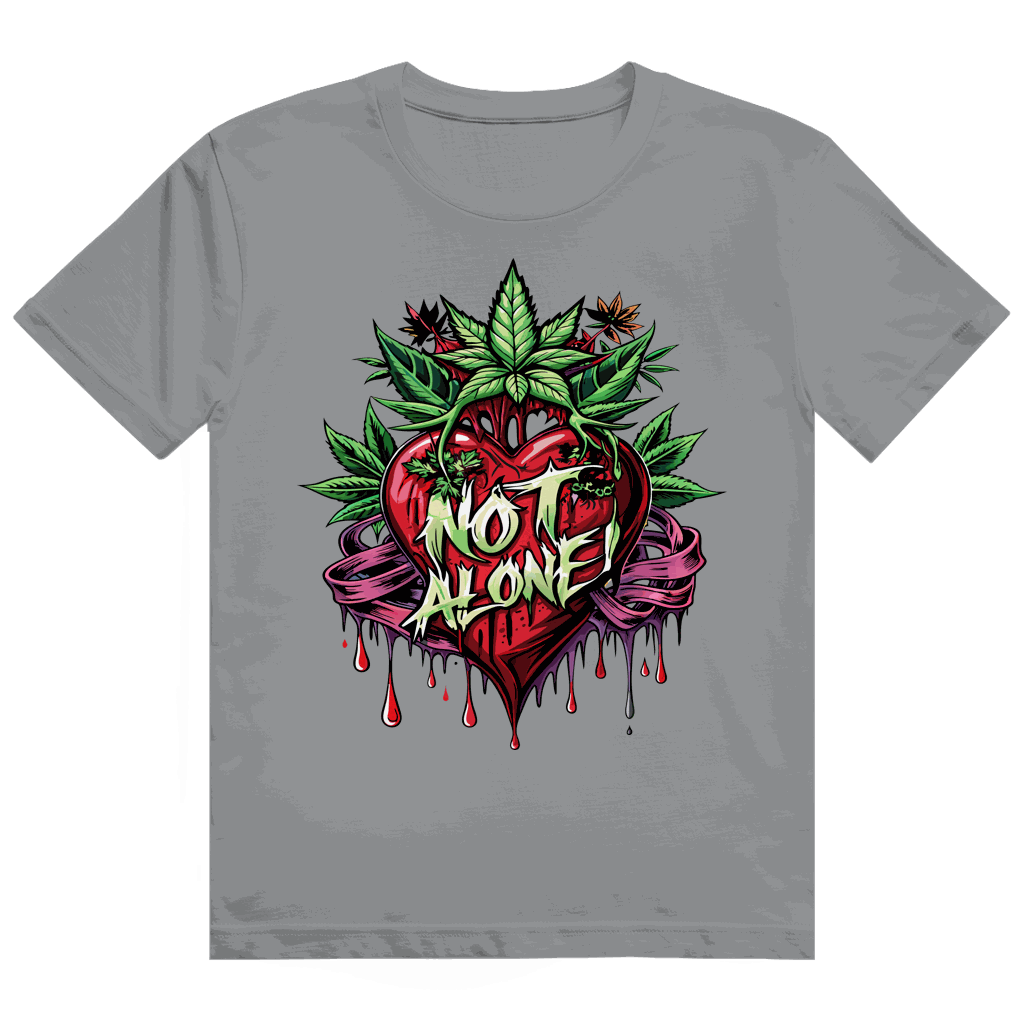 Heavy Cotton T-Shirt - Not Alone | Division420®