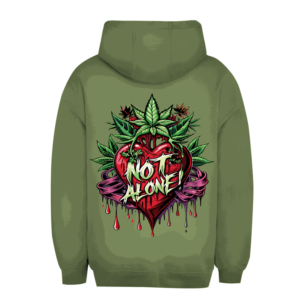Unisex Oversize Hoodie - Not Alone | Division420®