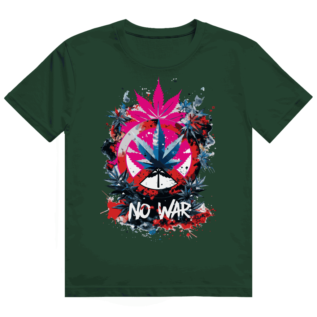 Herren Heavy Cotton T-Shirt - No War | Division420®