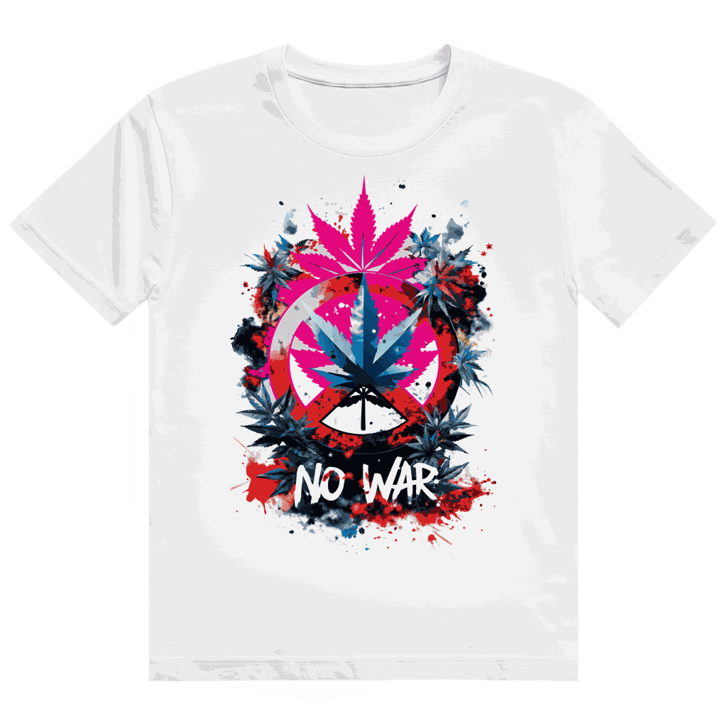 Herren Heavy Cotton T-Shirt - No War | Division420®