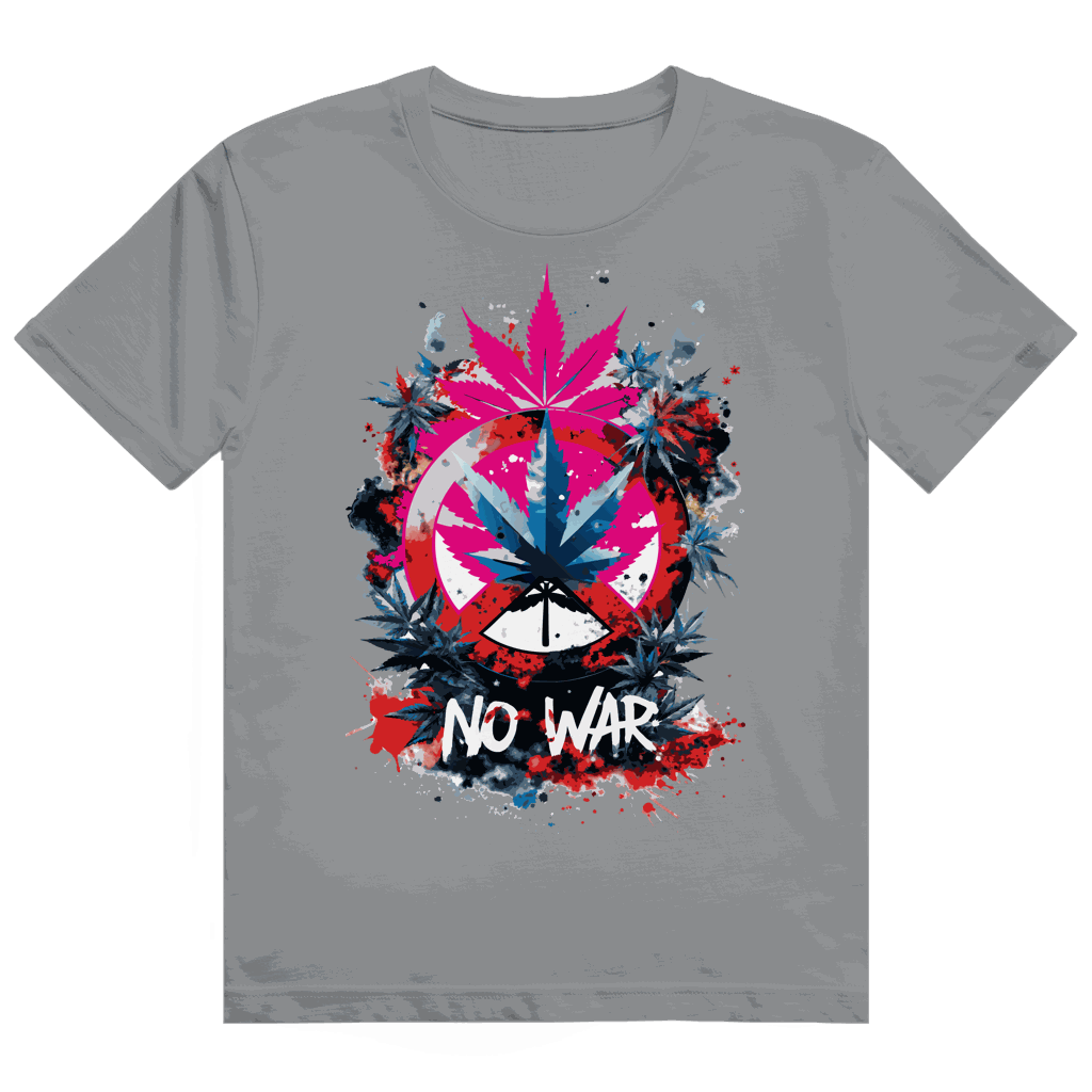 Herren Heavy Cotton T-Shirt - No War | Division420®