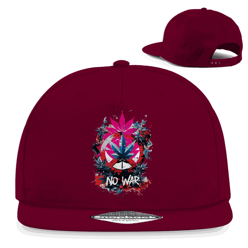 Snapback Rapper Cap - No War | Division420®