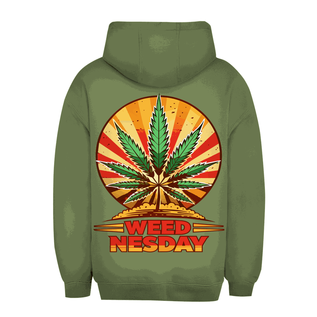 Unisex Oversize Hoodie - Weednesday | Division420®