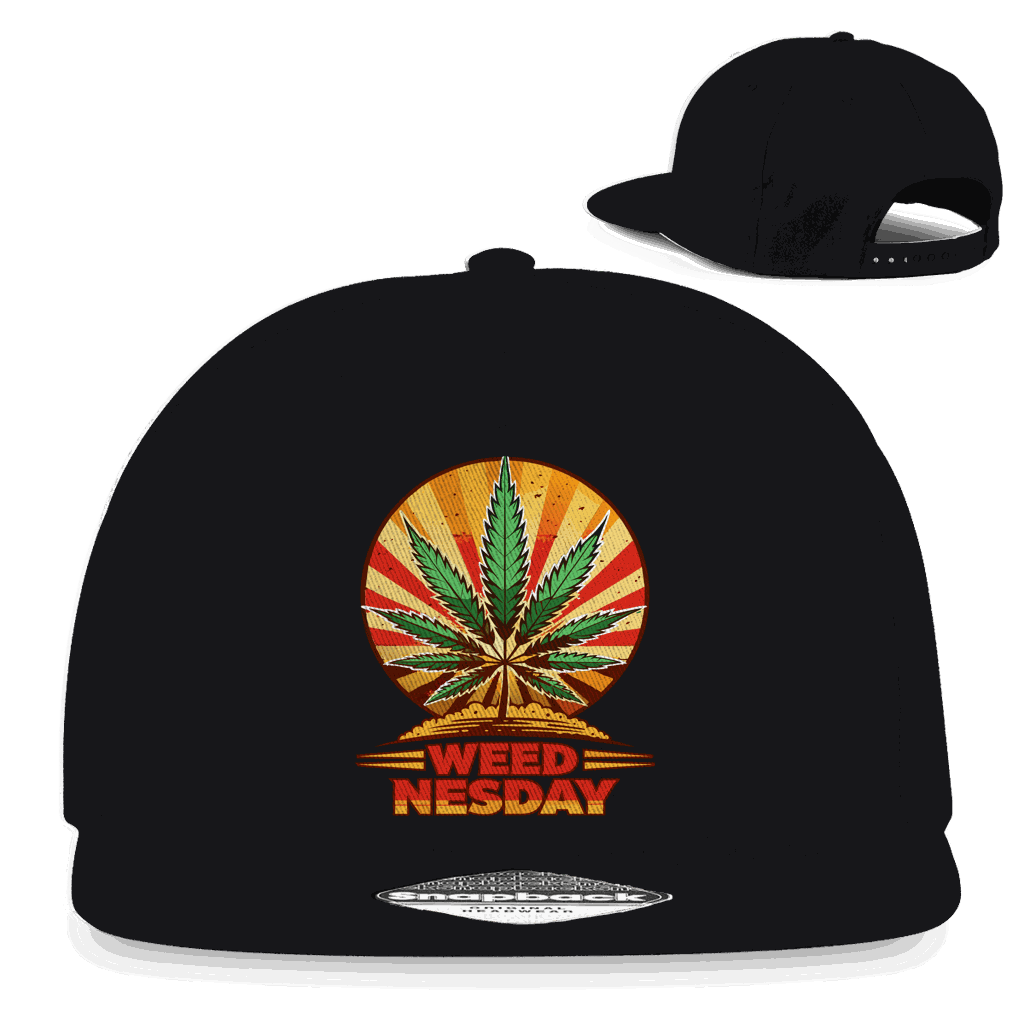 Snapback Rapper Cap - Weednesday | Division420®