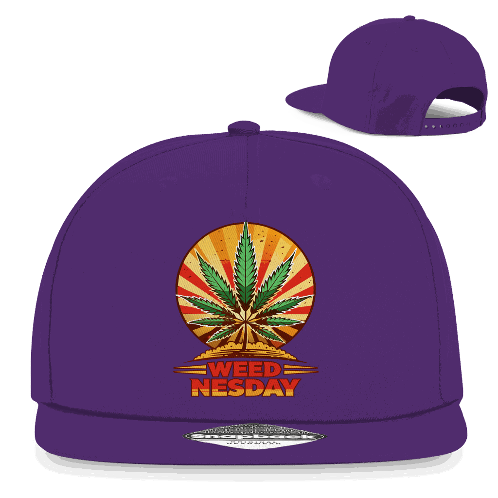 Snapback Rapper Cap - Weednesday | Division420®