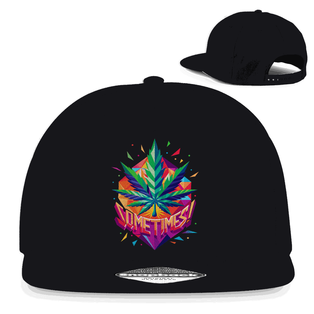 Snapback Rapper Cap - Sometimes | Division420®