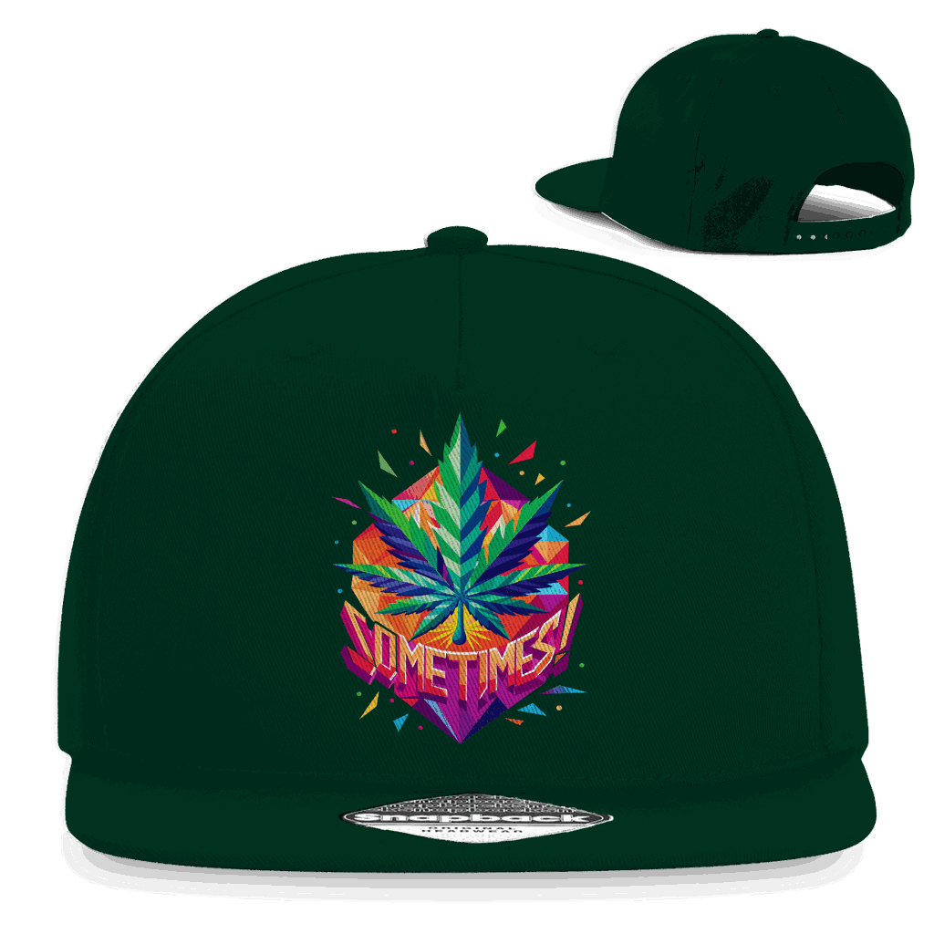 Snapback Rapper Cap - Sometimes | Division420®