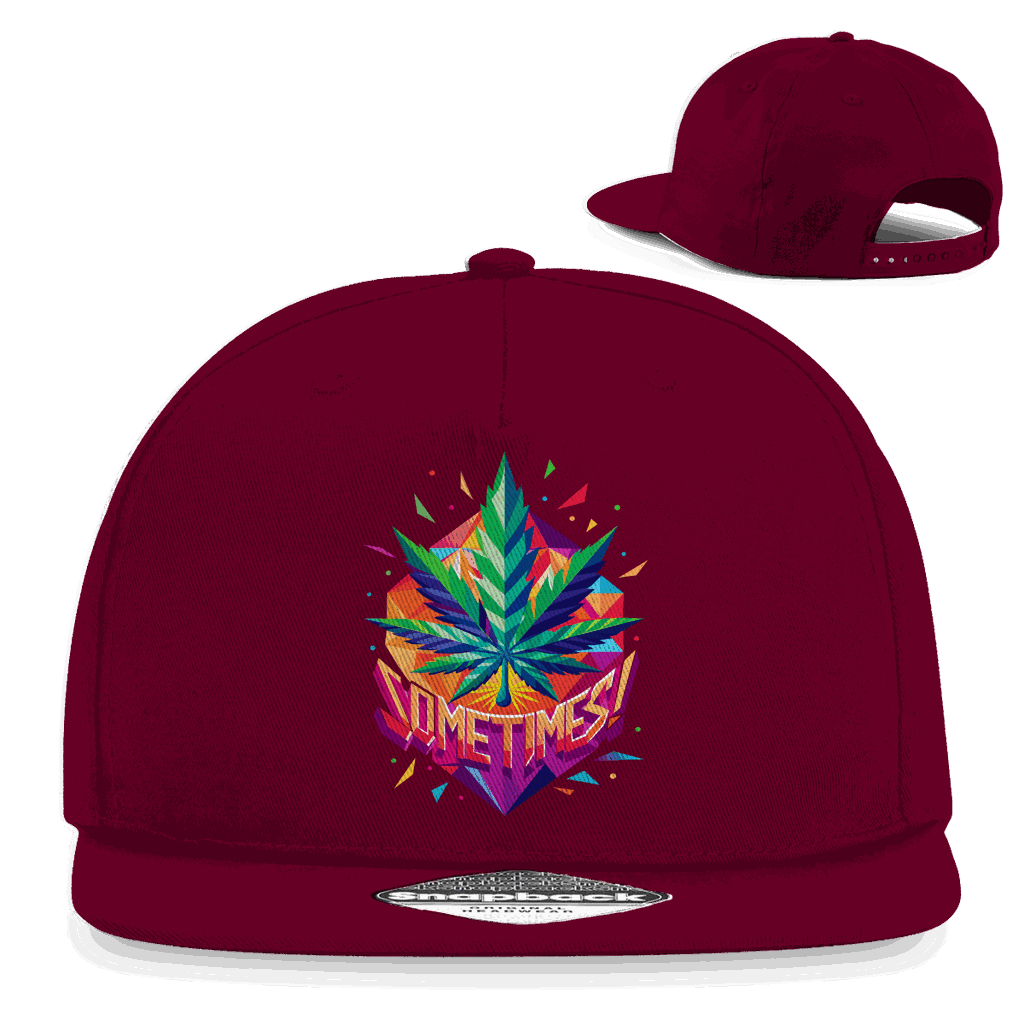 Snapback Rapper Cap - Sometimes | Division420®