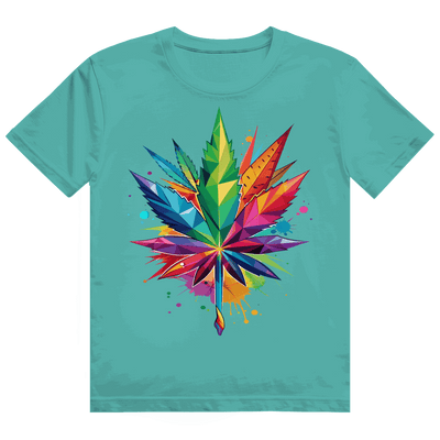 Heavy Cotton T-Shirt - Leaf Art | Division420®