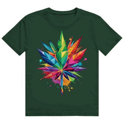 Heavy Cotton T-Shirt - Leaf Art | Division420®