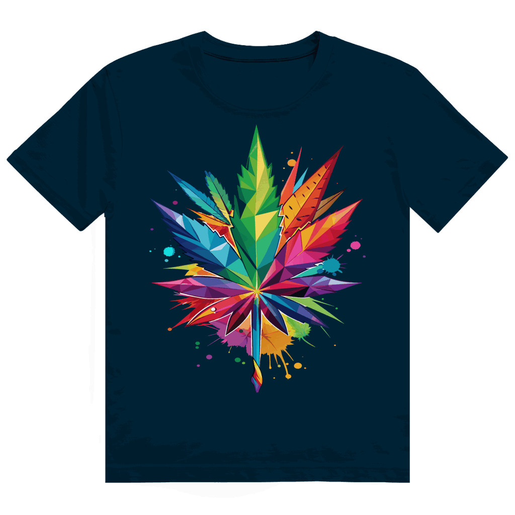 Heavy Cotton T-Shirt - Leaf Art | Division420®
