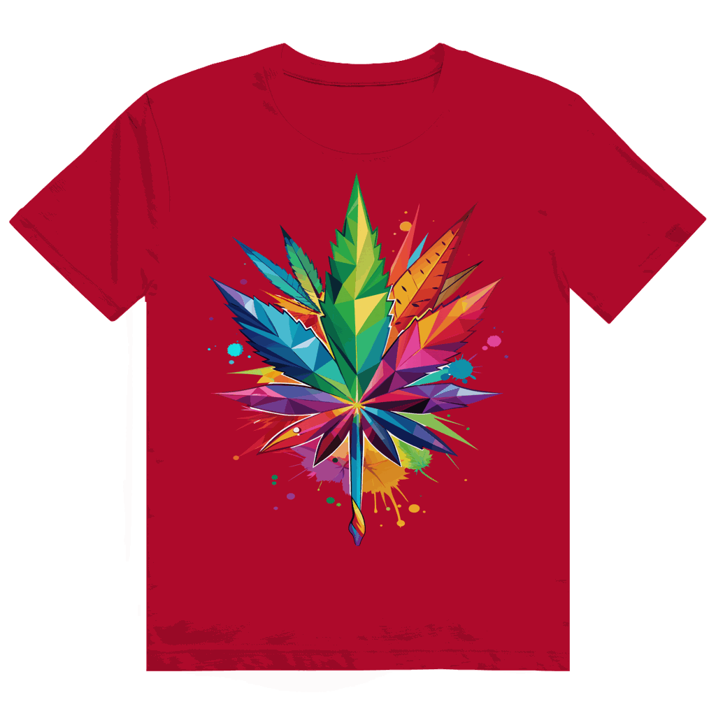 Heavy Cotton T-Shirt - Leaf Art | Division420®