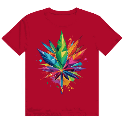 Heavy Cotton T-Shirt - Leaf Art | Division420®