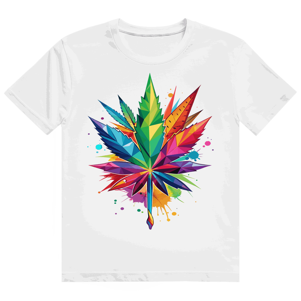 Heavy Cotton T-Shirt - Leaf Art | Division420®